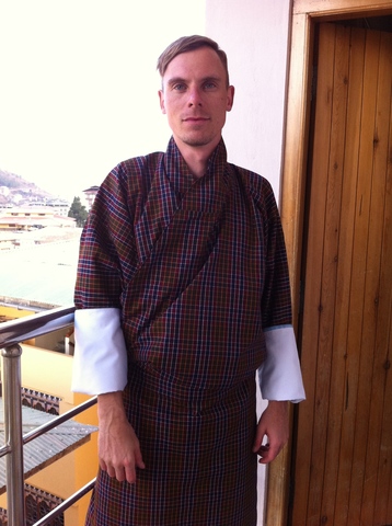 GREETINGS FROM BHUTAN – OUR STUDENT SENDS HIS REGARDS!