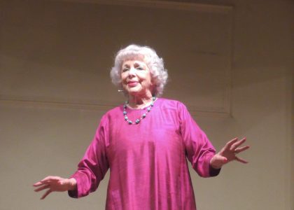 A review of Thelma Ruby’s one-woman show as a gift to the Spiro Ark