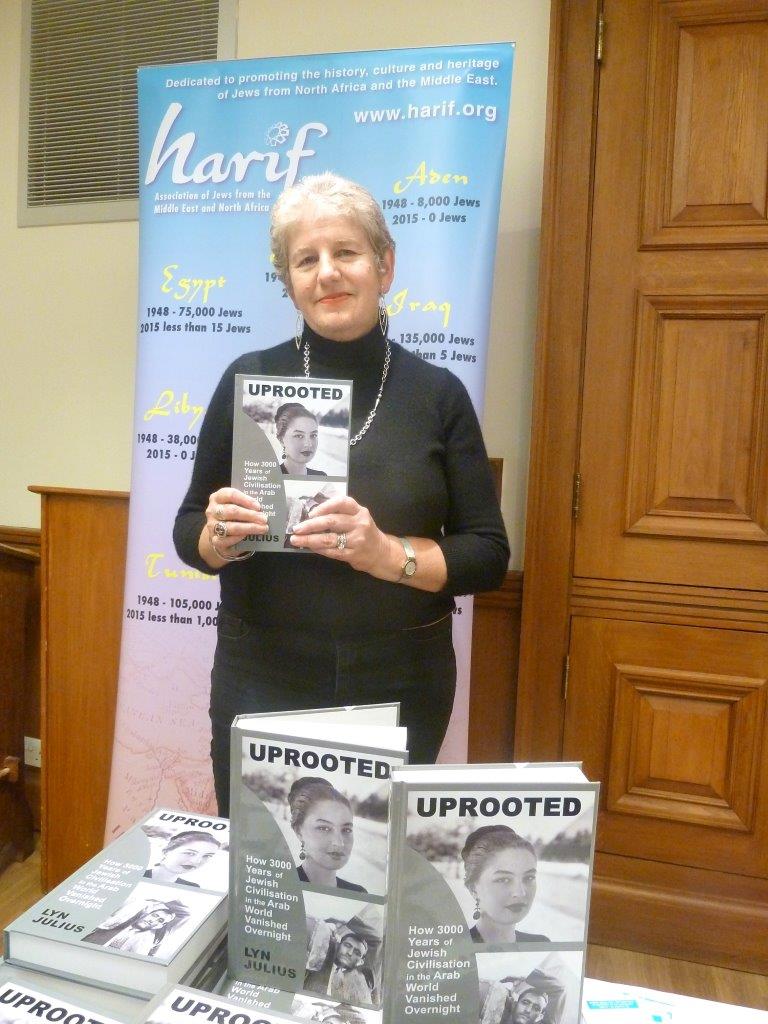 Book Launch and more with Lyn Julius from Harif